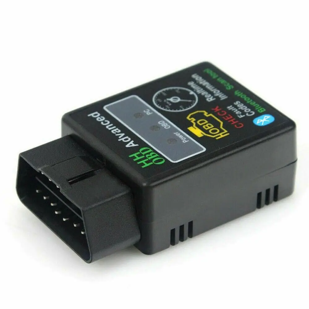 V2.1 ELM327 HH OBD 2 OBDII Авто Bluetooth диагностический инструмент интерфейс сканер черный |