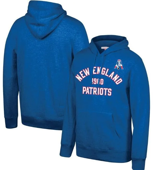 

New England Salute to Service Men Sideline Property of Performance Patriots Pullover Hoodie