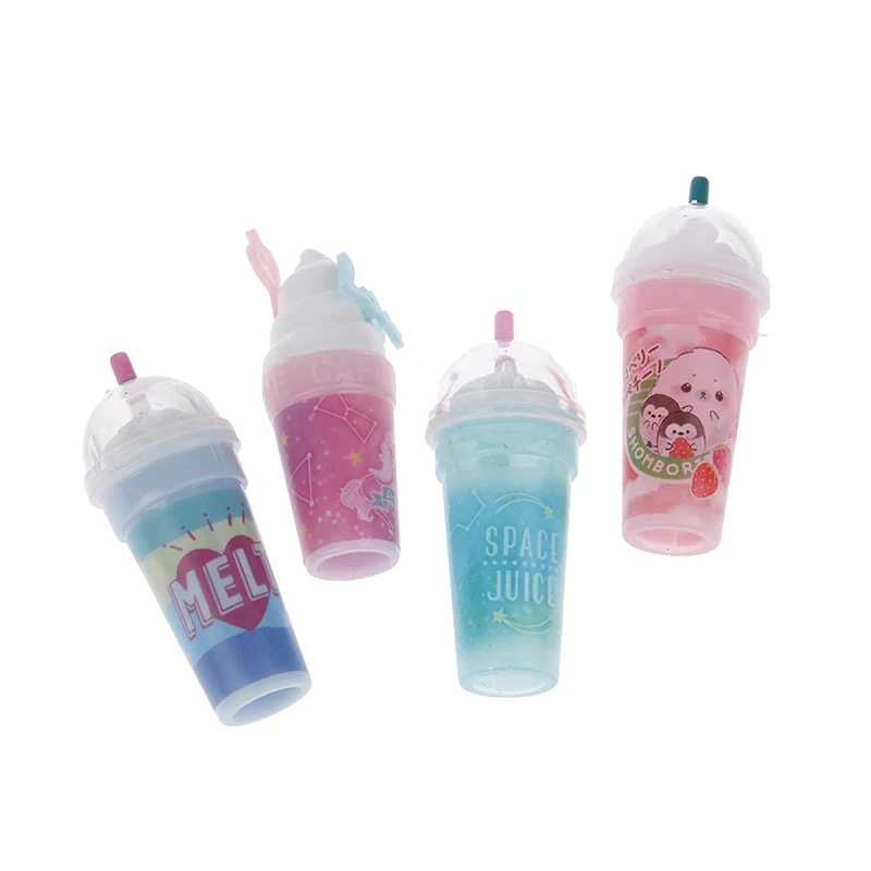 

1:12 Dollhouse Mini Drink Bottles Ice-cream Coffee Cup Drink Model Toys Doll Food Decor For Dollhouse Decals