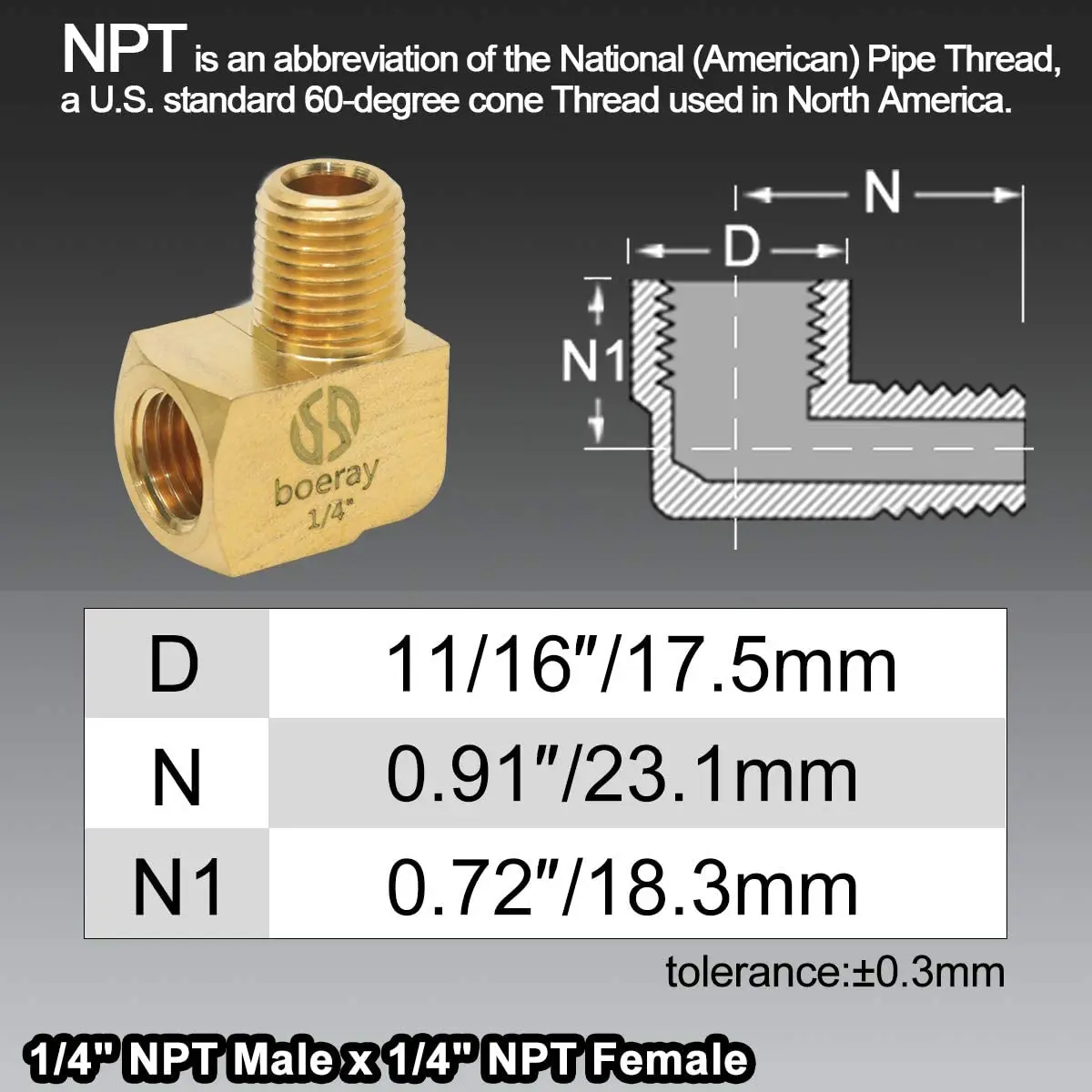 Латунный фитинг 2шт угловой патрубок 90 градусов для улицы наружная труба 1/4 дюйма
