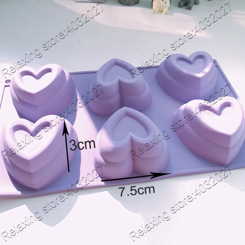 Креативная силиконовая форма для торта с 6 картриджами | Дом и сад