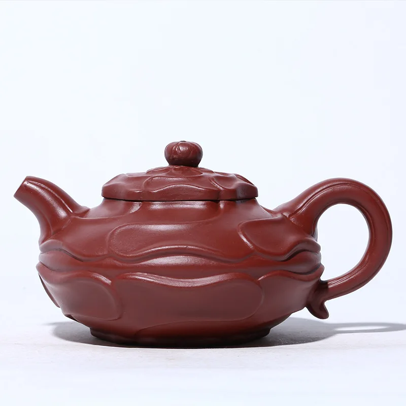 

Yixing raw Dahongpao fengquankui purple clay teapot