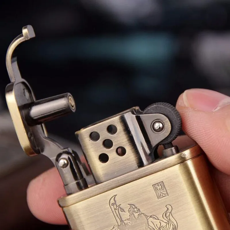 Газовая зажигалка надувная Бутановая Зажигалка с открытым огнем для