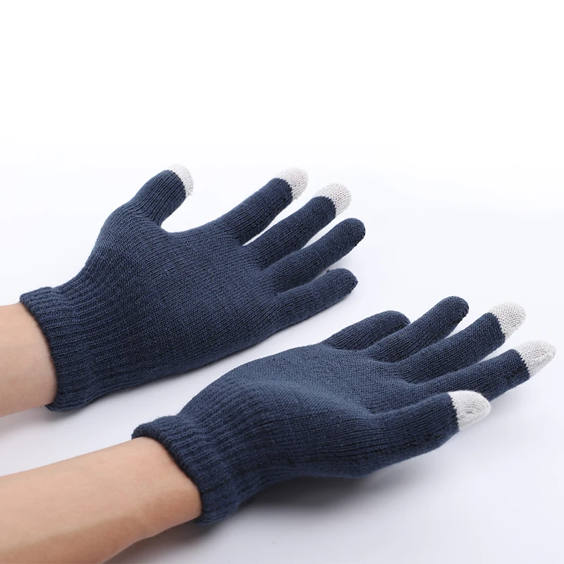 2019 new all-finger touch screen gloves for men and women diverse warm winter high quality cotton colorful | Аксессуары для одежды