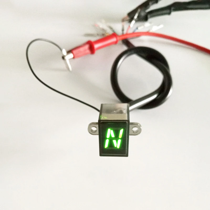 6 Скорость с NR шестерни черный Универсальный мотоцикл цифровой Дисплей