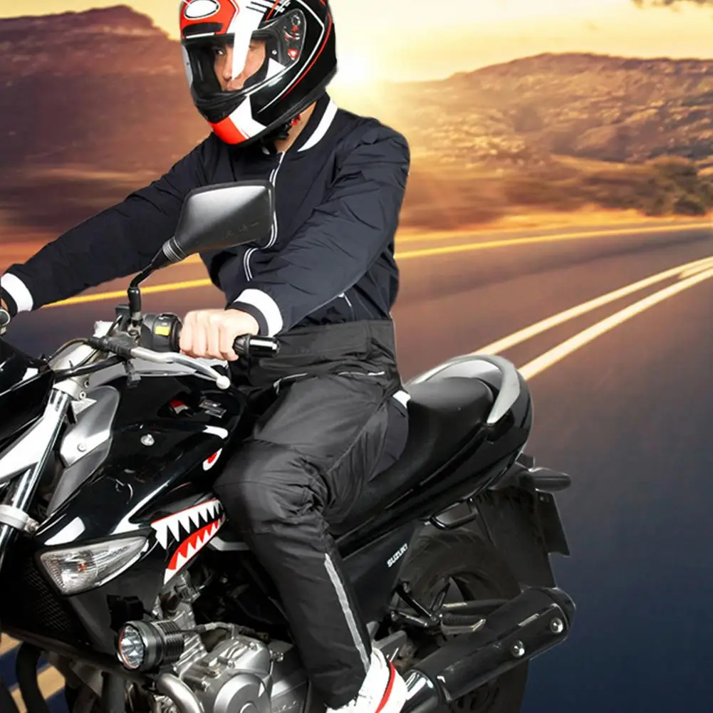 Motorcycle Leg Cover Cold-proof Leggings And Cotton Winter Riding Keep Warm External Wear-type Detachable Wind-proof Knee Pads | Автомобили