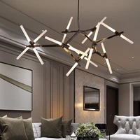 modern led chandelier chandeliers ceiling nordic lighting for living room bedroom kitchen lustre glass lamp indoor fixture light