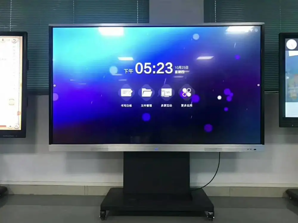 Интерактивный цифровой мультимедийный монитор 65 &quot75&quot 86 &quot100&quot led lcd 4k