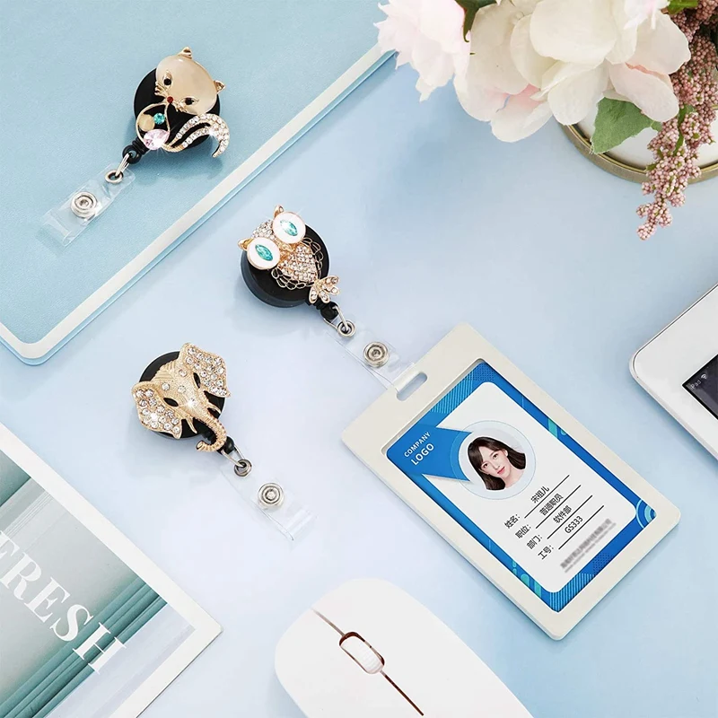 3 шт. выдвижной держатель для катушки с зажимом крокодил | Канцтовары офиса и дома