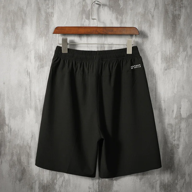 Мужские свободные шорты зеленые Однотонные эластичные размеры 8XL 7XL 2020-110 кг 150 |