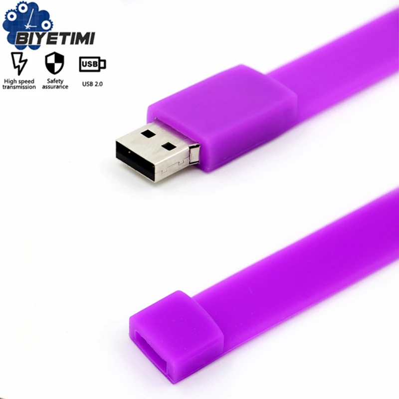 Biyetimi USB накопитель флэш-накопителями 64 Гб ремешок Портативный 32 ГБ