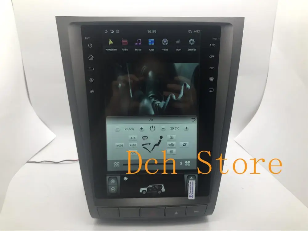 12 1 ''tesla style Android 9 0 PX6 автомобильный DVD плеер GPS навигация для lexus GS GS300 GS350 GS450 GS460