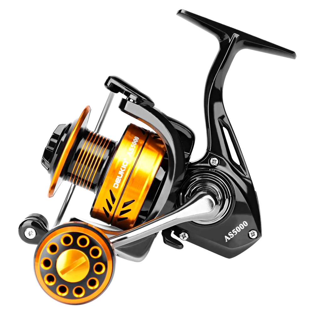 

JOSBY Fishing Reel AS 1000-7000 Series Stainless Metal Spool Durable Reinforced 10kg Max Drag Spinning Wheel Pesca