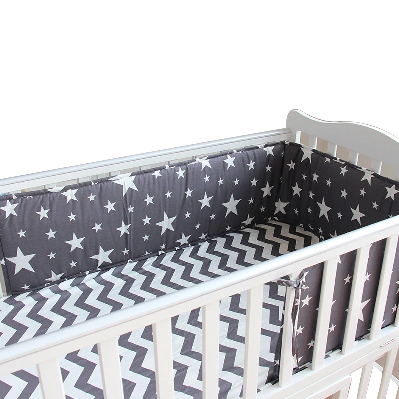 бортики в кроватку 1 шт. детские мягкие для кровати младенческой защита головы