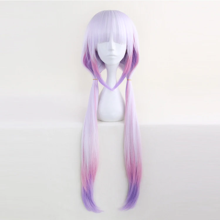 Парик для косплея по мотивам гижи Кобаяси термостойкий синтетический на