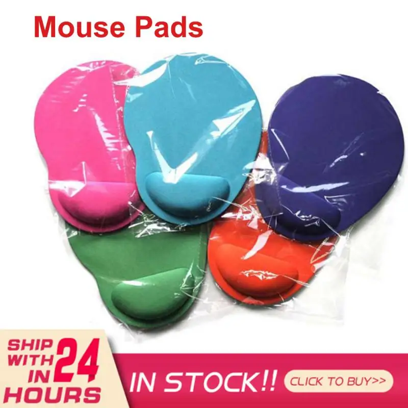 

Dropshipping Solid Color Mouse Pad EVA Wristband Gaming Mousepad Mice Mat Comfortable Mouse Pad Gamer For PC Laptop