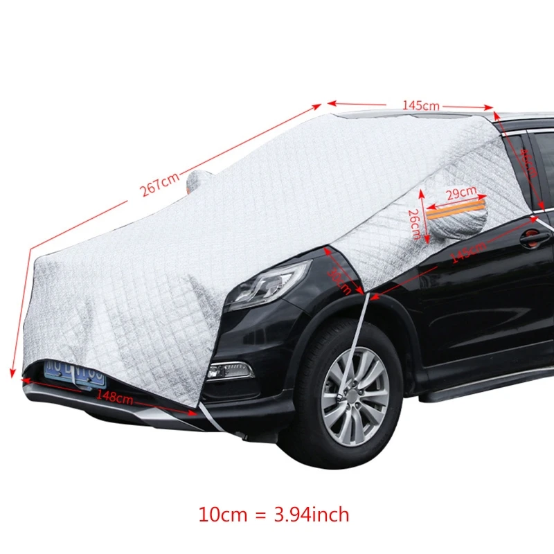 

2021 New Car Windshield Snow Cover Waterproof Sunshade Protector Auto Accessories Winter Snow Ice Rain Dust Frost Guard