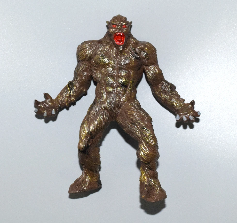 Сафари коллекция мифических реалов абмонтируемая статуя Yeti бронзового цвета 5