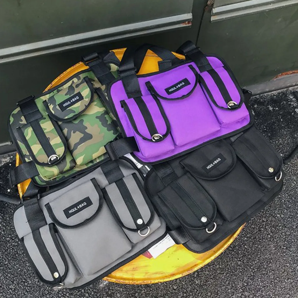 Нагрудные пакеты унисекс модный тренд многофункциональная нейлоновая поясная