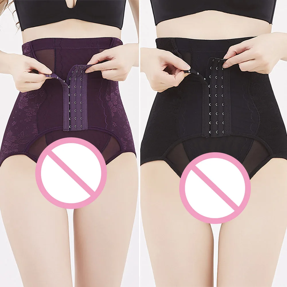 Женские пряжки дышащий животик расширенная Талия контроль живота боди