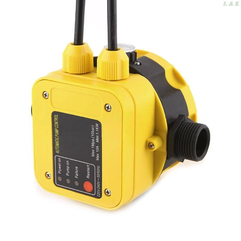

Automatic Water Pump Pressure Switch Electric Water Pump Pressure Controller Water Press Gauge L29K