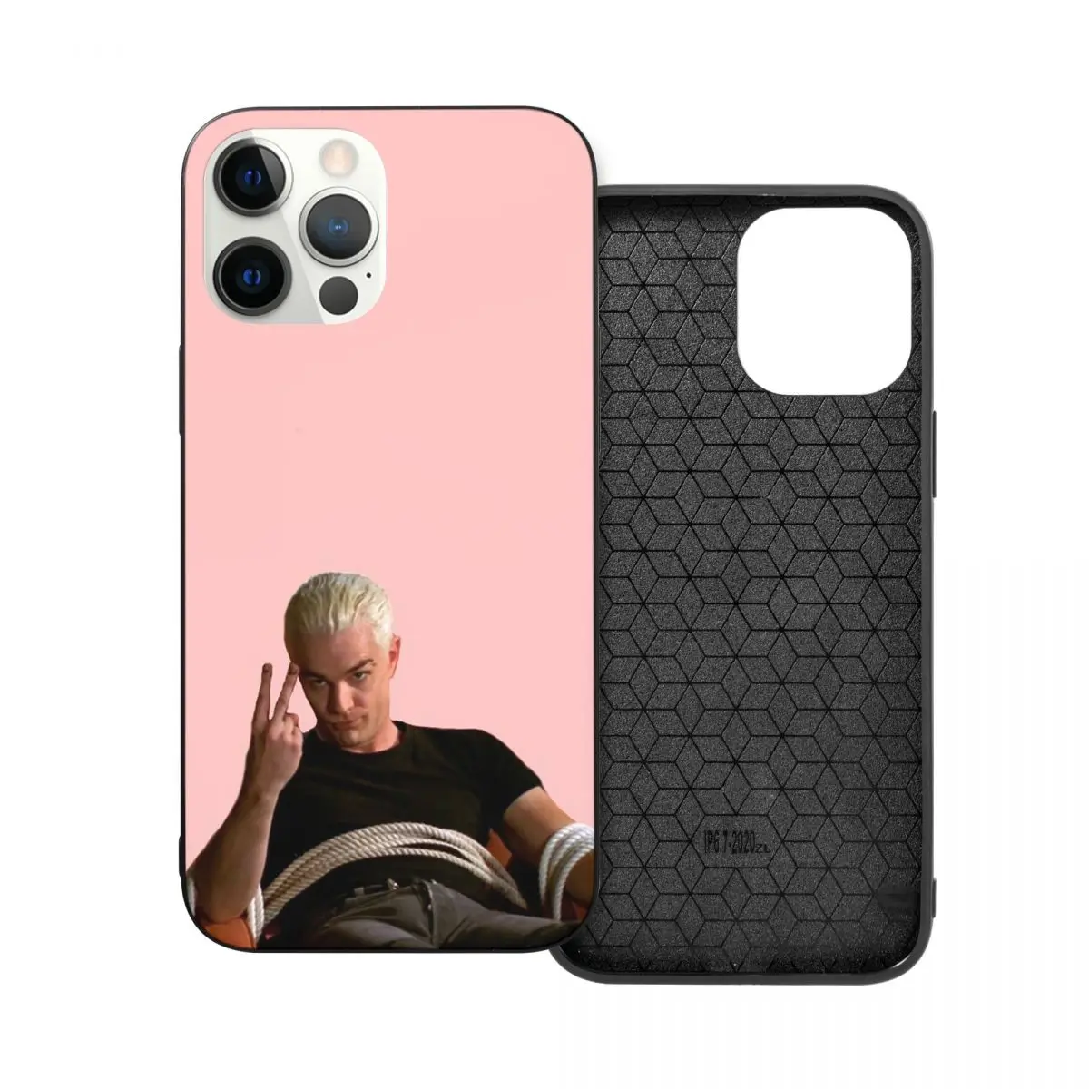 

Чехол для телефона из поликарбоната и ТПУ с завязками-шипами для iPhone 12 11 Xs Xr X Pro Max Mini 7 8 Se2 Plus 6 6S