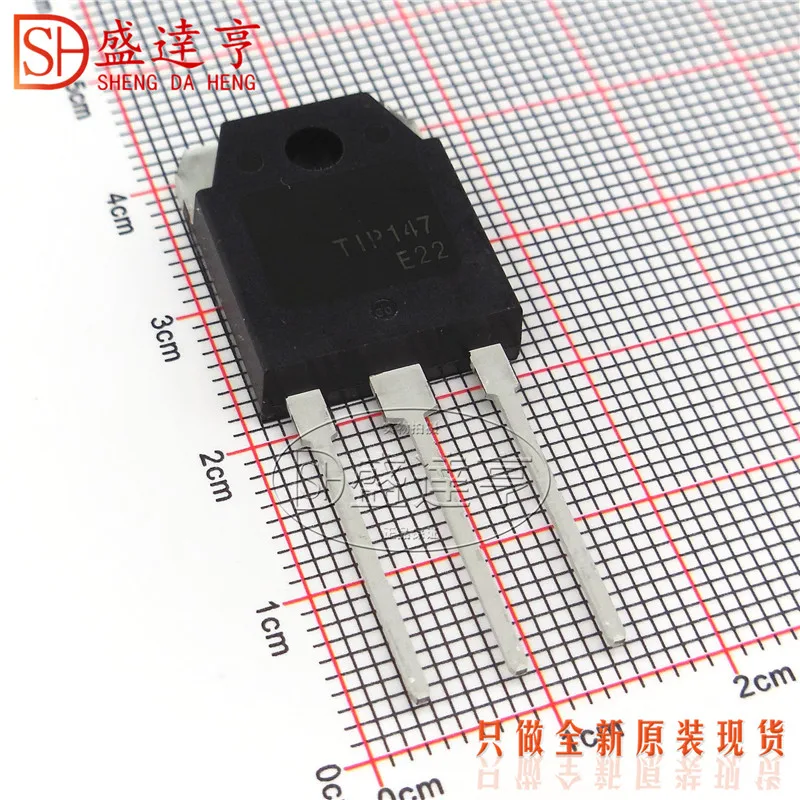 10 шт./лот TIP147 Дарлингтона) транзистора PNP мощность 10A 100V TO247Transistor новый