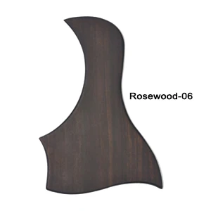 Rosewood-06 HISPETECH гитарные запчасти 1 шт. деревянные накладки с цветочным узором самоклеющиеся защитные наклейки для гитары накладки для 38 39 40 41 дюймов - Цвет: Rosewood-06
