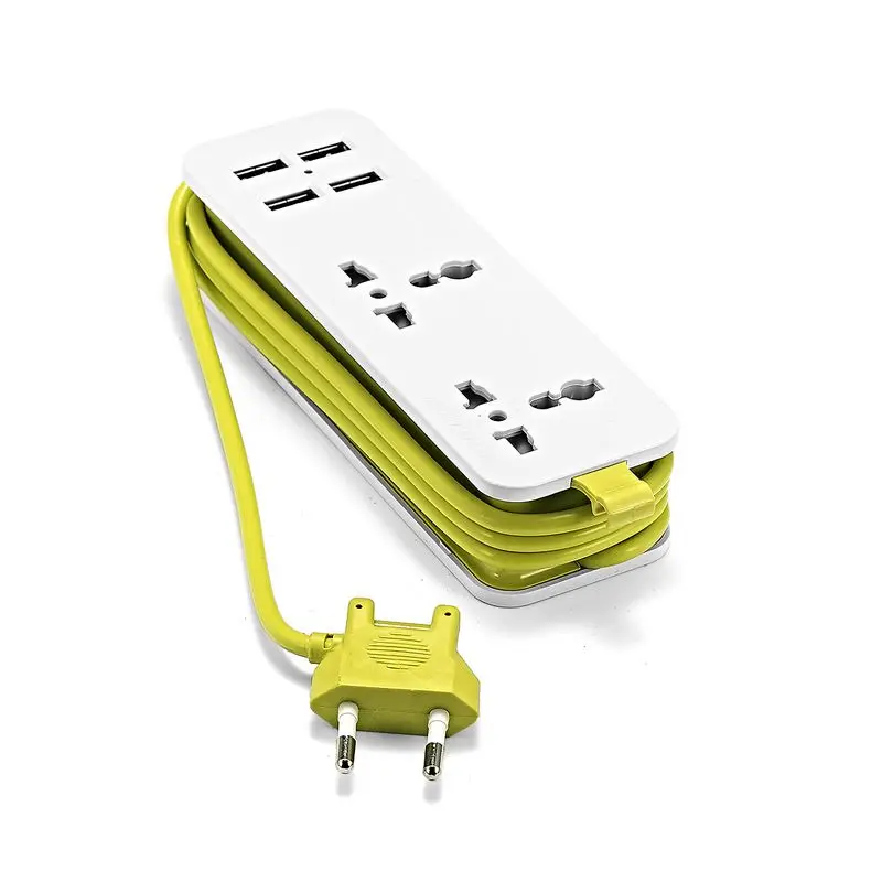 Удлинитель питания для ЕС США Великобритании универсальный адаптер путешествий