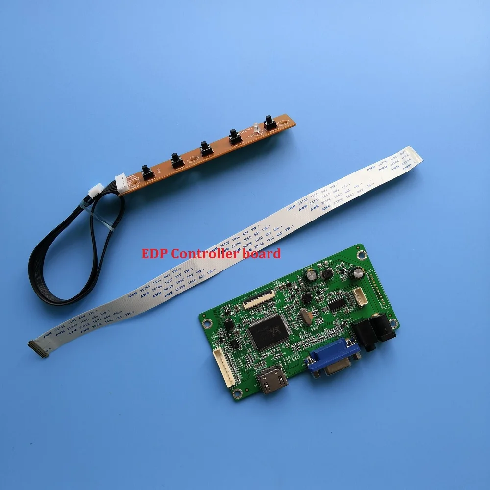 Для детской платы контроллера EDP LED 30Pin комплект ЖК-драйвера монитора 15 6 дюйма VGA