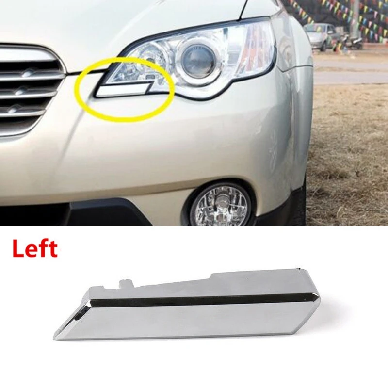 

Car Headlight Water Spray Nozzle Cover head light lamp Washer Nozzle Cap for Subaru Legacy Outback