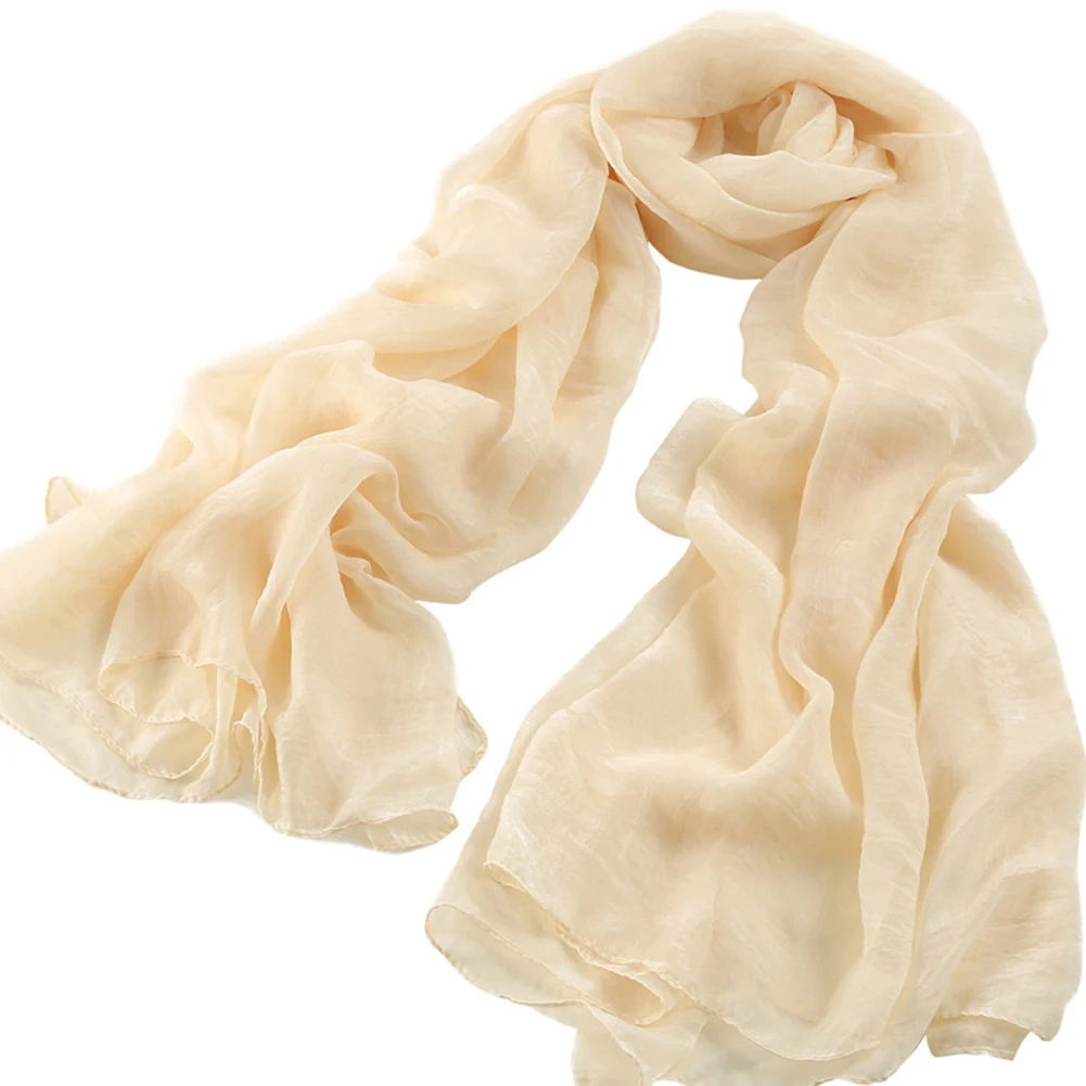 150x180 см удобные шифоновые шарфы для женщин сплошного цвета размера плюс шарф