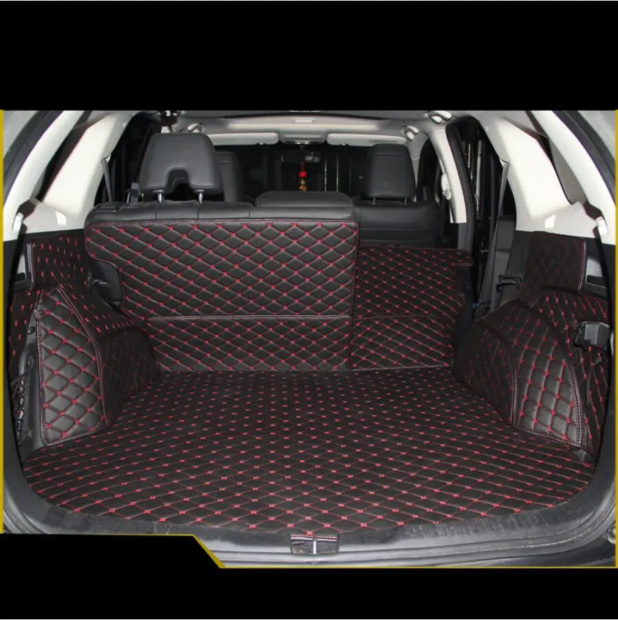 Кожаный коврик для багажника автомобиля грузовая подкладка Honda Crv 2012 2013 2014 2015 2016 4rd