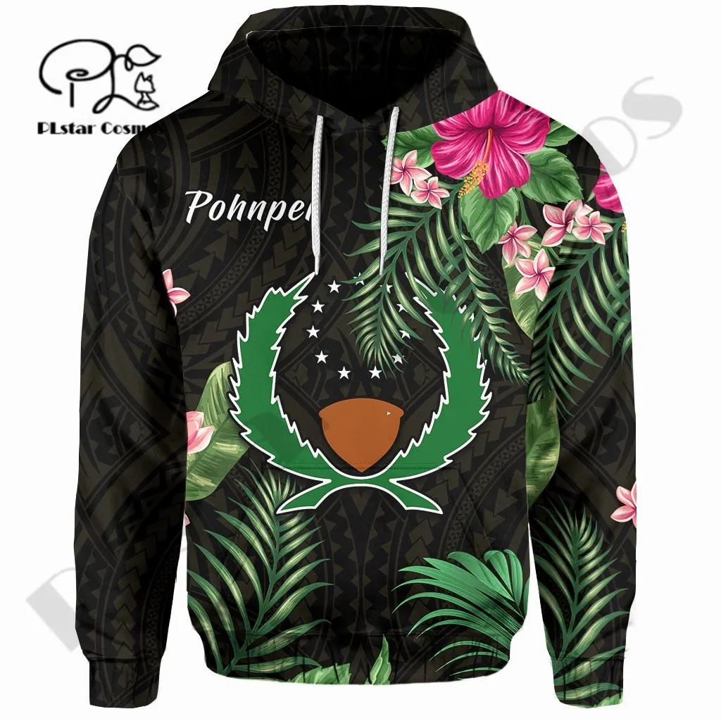 

PLstar Cosmos 3DPrinted Newest Pohnpei Tribal Tattoo Unique Amazing Harajuku Pullover Streetwear Unisex Hoodies/Sweatshirt/Zip 1
