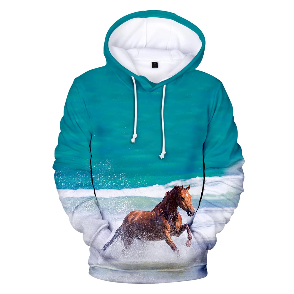 

Luxury Equus Caballus Horse 3D print Hoodies Sweatshirts Men/Women Youthful Sweatshirt Adult/Child Trendy Leisure Pullovers Tops