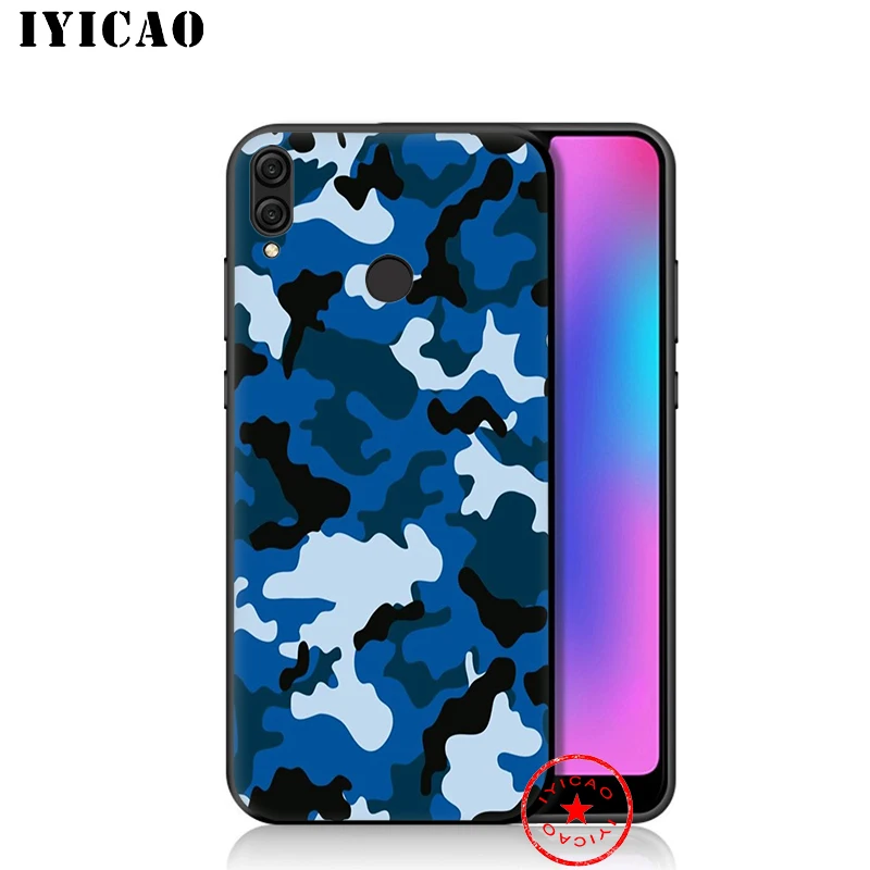 Мягкий камуфляжный чехол для Huawei Honor 20 10 9X 9 8C 8X 8 7X 7C 7A 6A Nova 5i 4 3i 2 2i Lite Pro View |