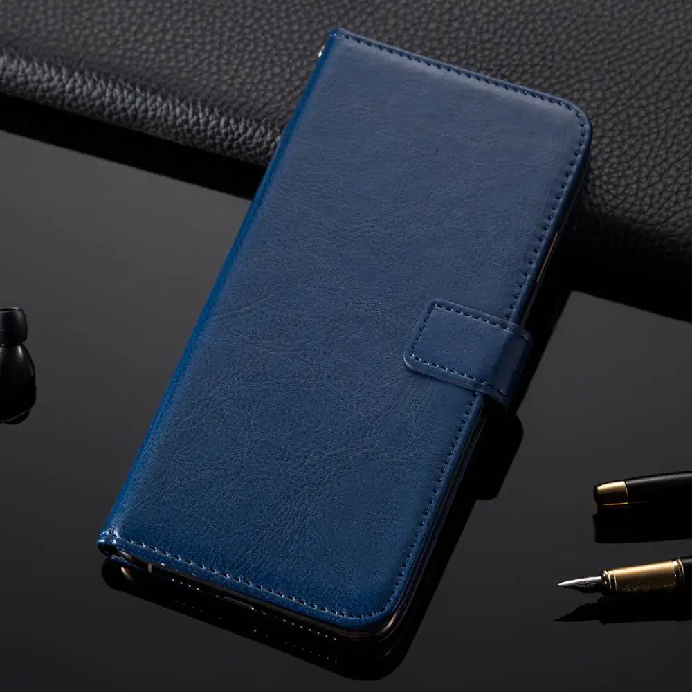 Чехол для Meizu C9 Pro, кожаный чехол-книжка на лабиринте C9 m8 lite m6 m5 mini m3 max m6t Meilan m8 lite, чехол-кошелек - Цвет: blue case