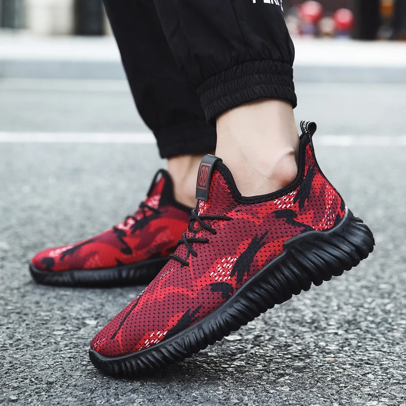 Модные мужские кроссовки наивысшего качества Повседневная обувь Дышащая