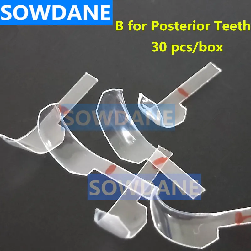 30 шт./кор. зубные прозрачные секционные Контурные матрицы матрица из полиэстера
