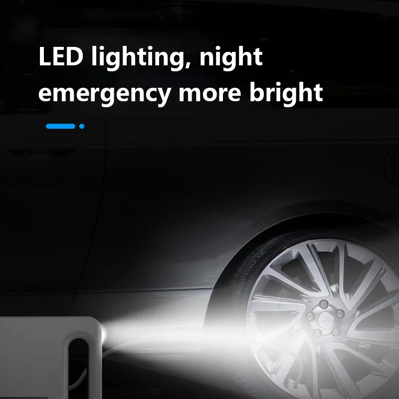 

Portable Car Hand-Held Air Pump Charging Car Tire Pump With Digital Screen LCD Display For Car Tire Bicycle Air Compressor Kit