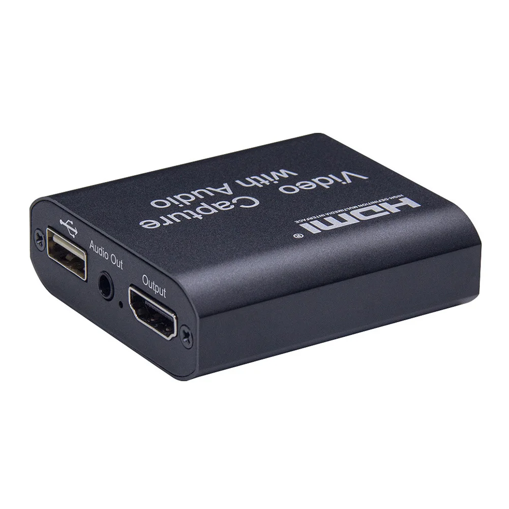 Plug And Play 4K обучающая видеокарта стерео вход портативный универсальный с Аудио HDMI