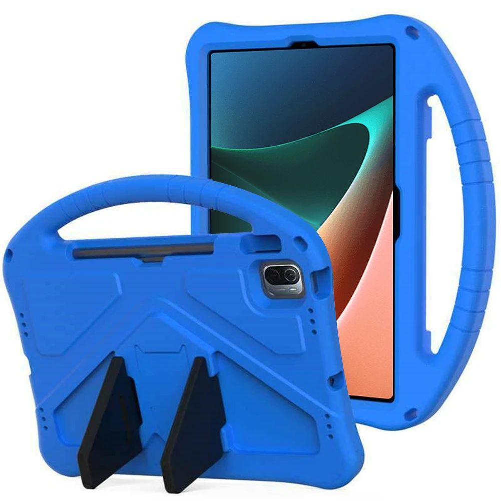

Tablet Case for Xiaomi pad 5/5 Pro 11in Shockproof Back Kickstand Protect Shell Kids Handle Holder Tablet Cover Accessories