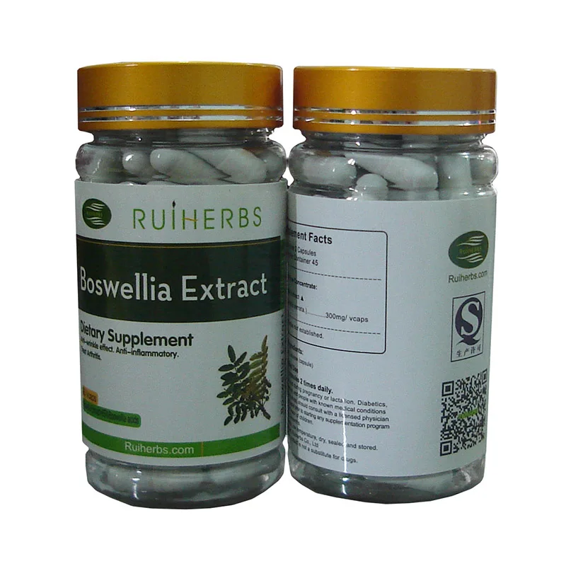 

Boswellia Extract Capsule Boswellic 65% Acids Powerful Formula Joint, Knees, Hips, Migraine, Immune