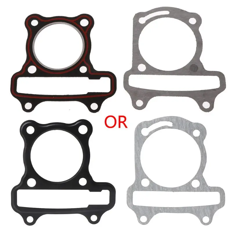 

2pcs/set Motorcycle Scooter GY6 Cylinder Gasket Set Cushion Pad 50/60/80/100/125CC A0NE