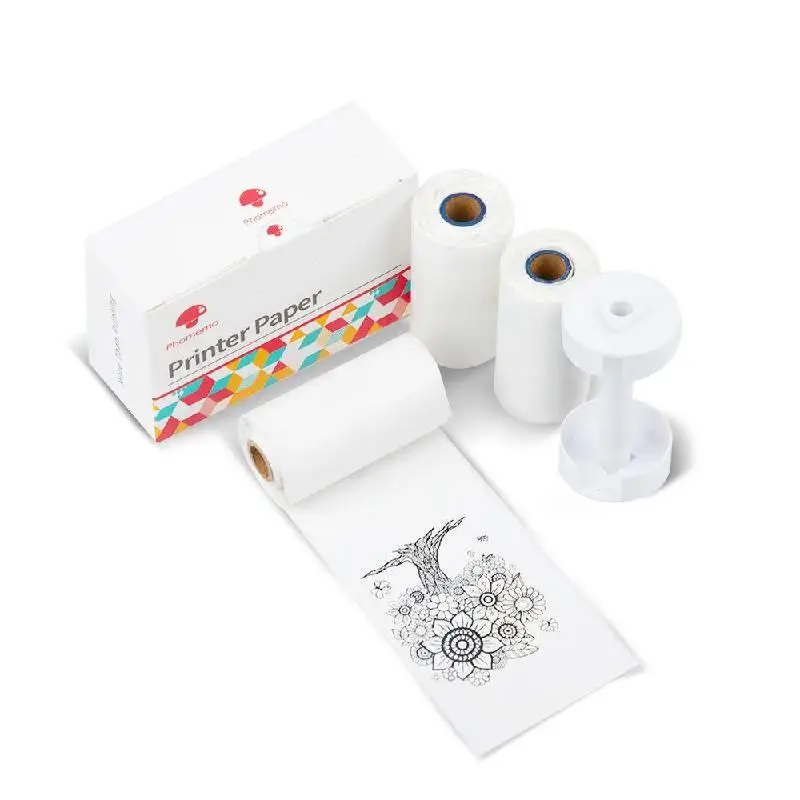 

50MM*35M is suitable for MO2/M02S/M02SPRO printer students to print thermal paper office consumables with wrong questions