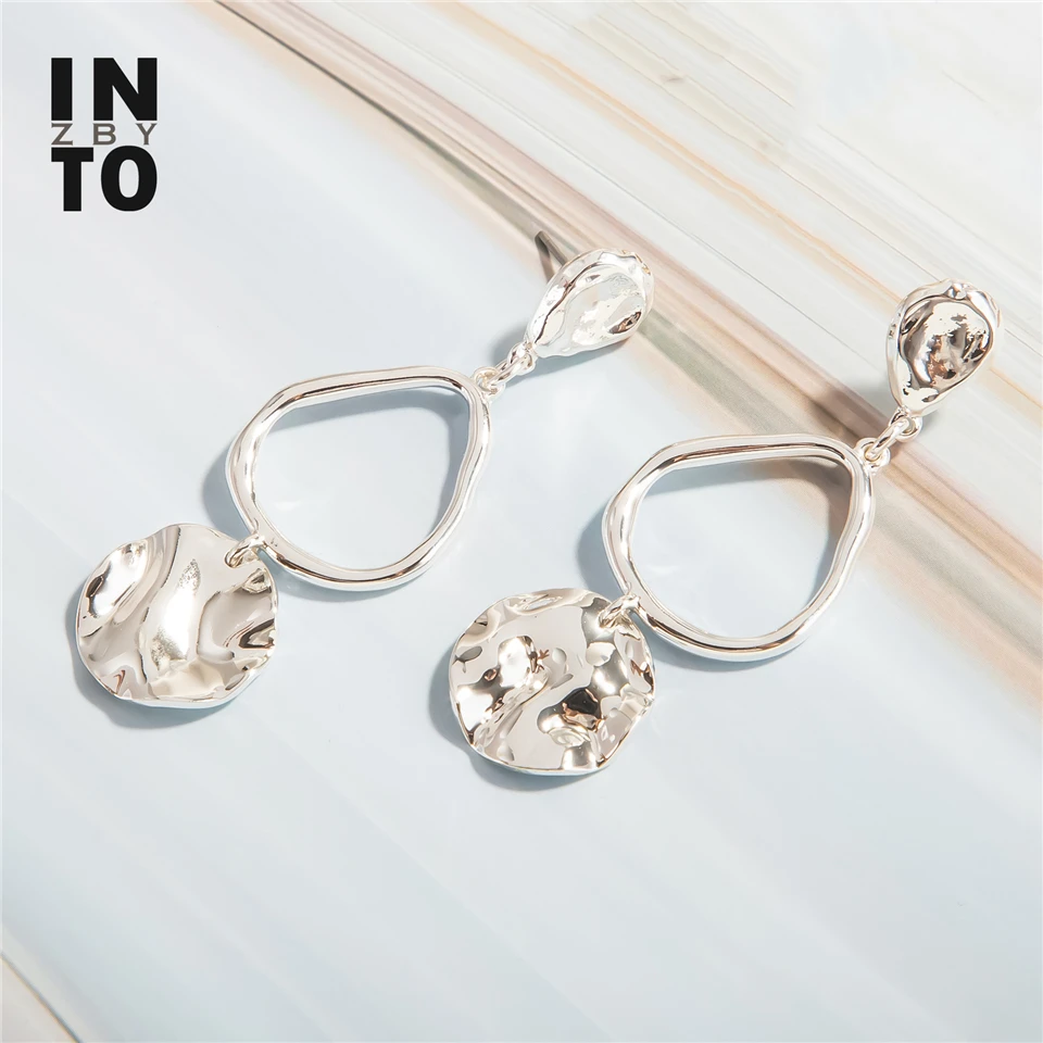 Женские серьги капли Into элегантные необычные модные ювелирные изделия 2020