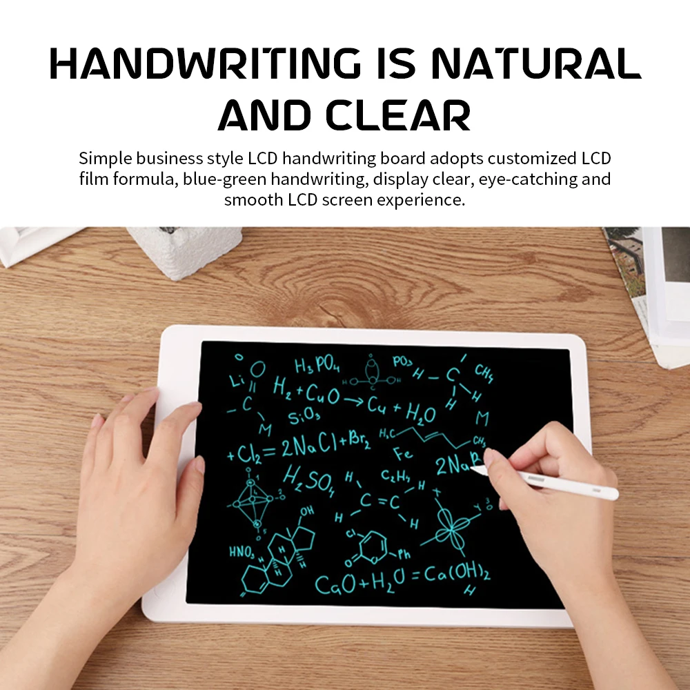 

13.5 inch LCD handwriting board lcd light energy electronic drawing board highlighting thick handwriting kids drawing board
