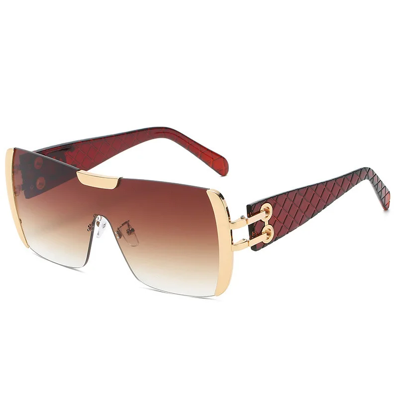 

2021 New Women Classic Square Sunglasses Men Ladies Sunglasses Luxury Brand Retro Rimless Metal Frame Sun Glasses Retro Oculos