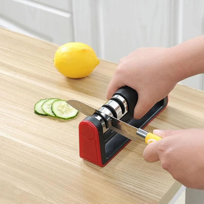 

1pcs Sharpening Stone For Knives Diamond Steel Steel Cutting Accessories Home For Knives Sharpening Stone Tool Kitchen I0A9