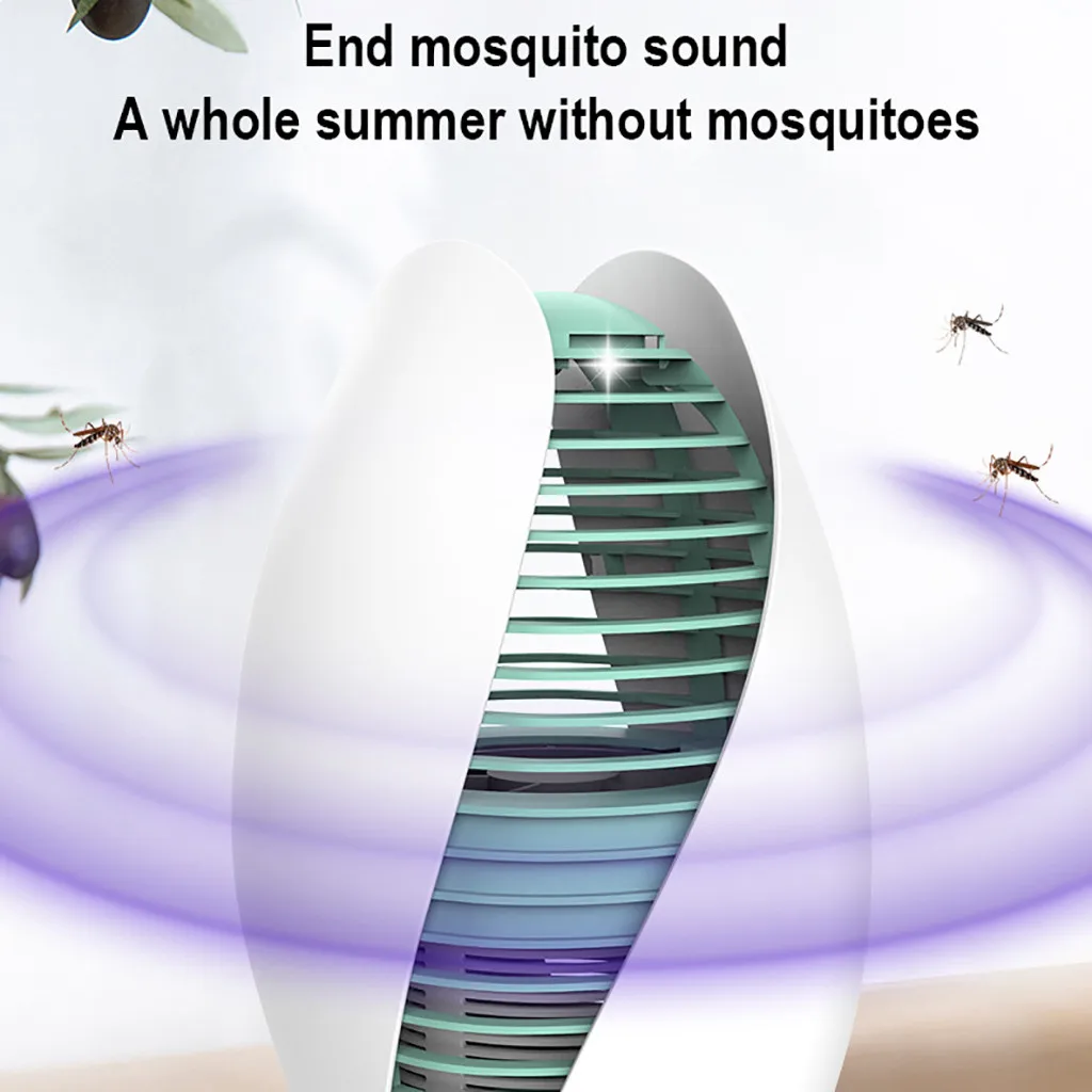 USB москитное насекомое Электрический светодиодный светильник муха Жук ловушка